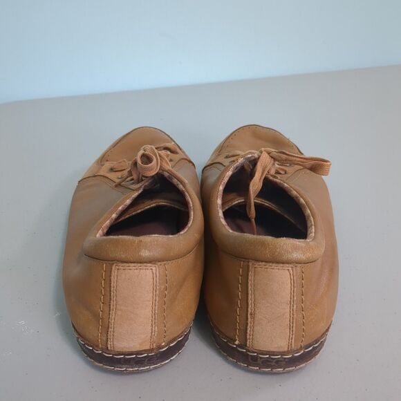 UGG Shoes Mens Sz 12 Ultra Mercer Oxford Brown Leather Casual Sneakers 1000437